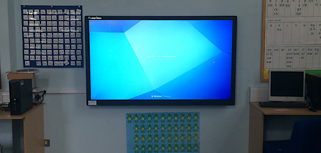 example of a large TV