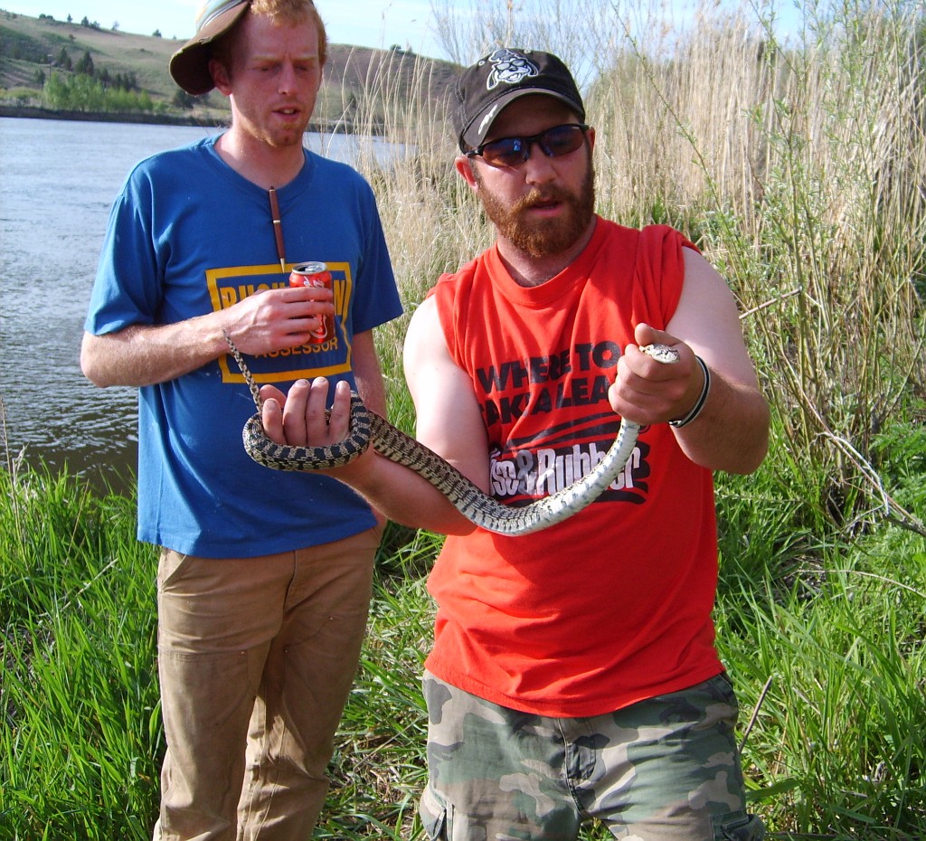 Ben Likes Catching Snakes