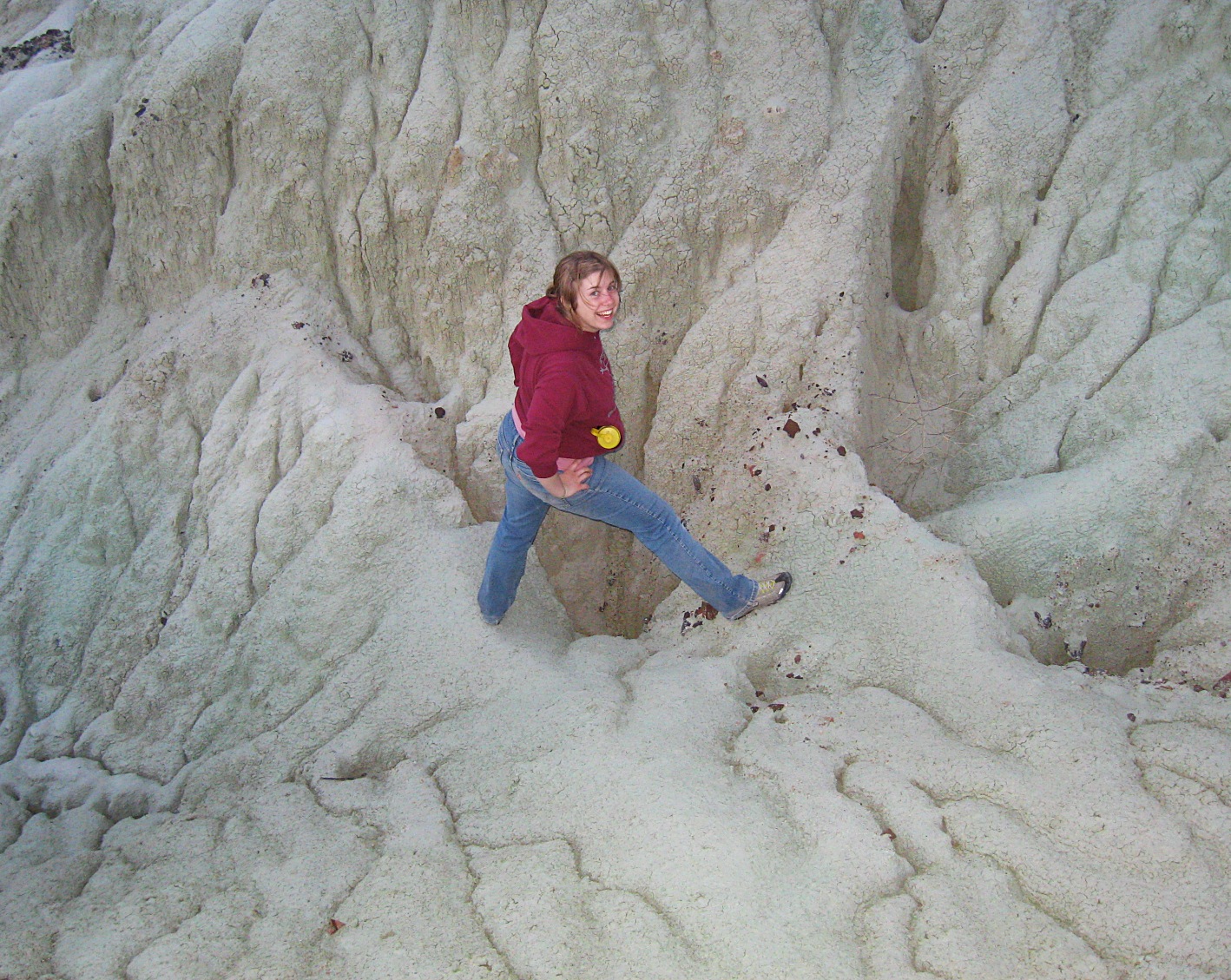 Meaghan Exploring Ancient Soil