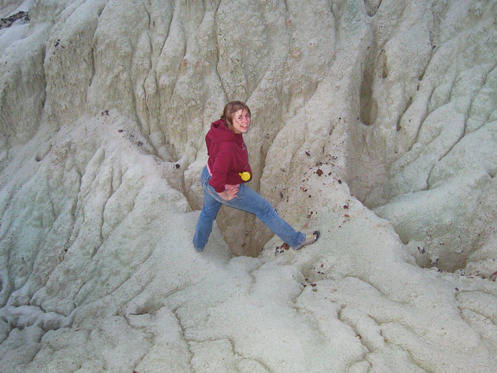 Meaghan Exploring Ancient Soil