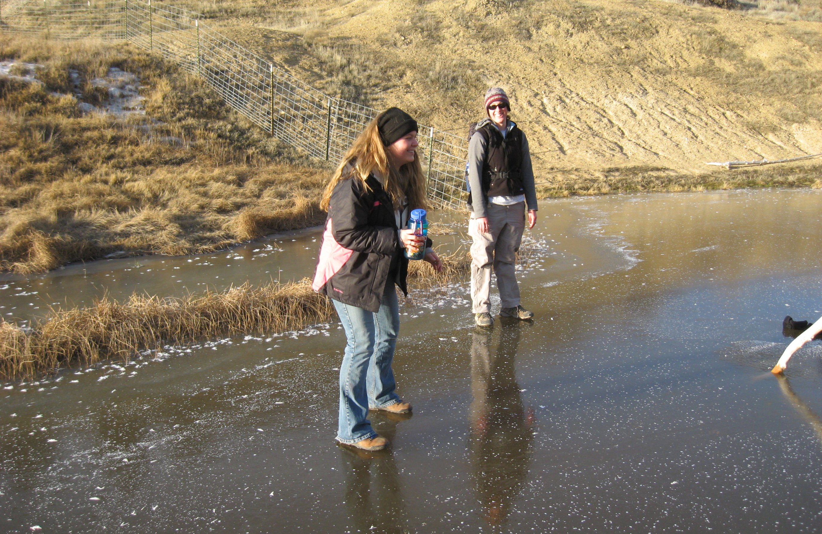 On the Frozen Pond