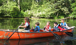 Red Canoe, Green Water