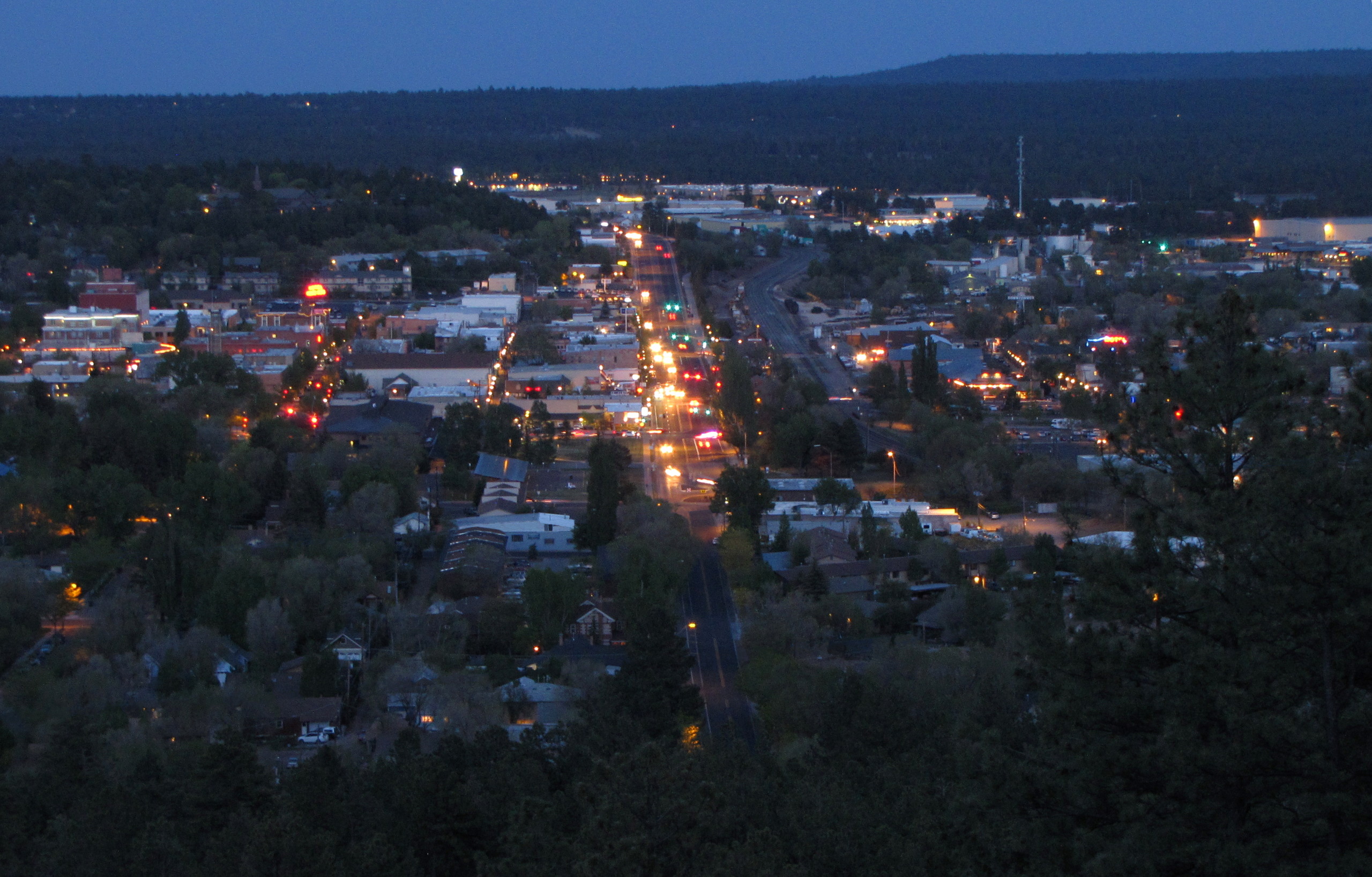 Flagstaff at Sunset
